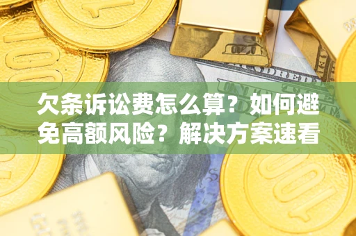 北京欠条诉讼费怎么算？如何避免高额风险？解决方案速看！