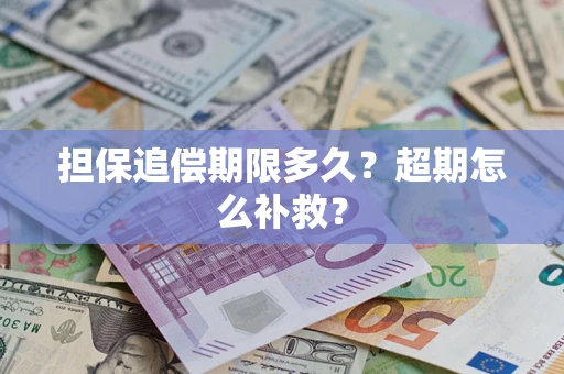 北京担保追偿期限多久？超期怎么补救？